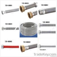 stainless steel flexible corrugated hose PVC coated