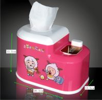 Multi-function Tissue Box combined with Toothpick Holder