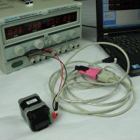 Stepper Motor Controller with RS232 interface