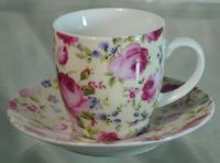 Porcelain Cup & Saucer