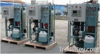 Reverse type Osmosis RO fresh water generator