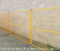 PVC coated portable fence