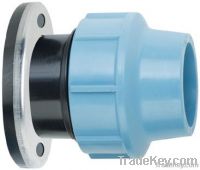 PP compression fittings (flange adaptor)
