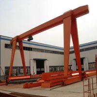 Single beam gantry crane