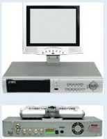 DVR with monitor