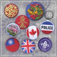 Embroidered Patches, Tinplates, Key Chains