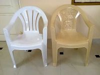 Plastic chairs