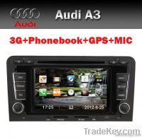 3G Auto DVD player for Audi A3 with GPS