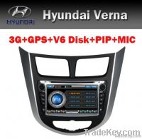 3G Car DVD player for Hyundai Accent Verna