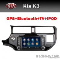 3D User men Car DVD GPS System for Kia K3
