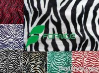 100%polyester upholstery animal print sofa fabric/ zebra upholstery