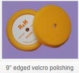 2325002,9" edged velcro polishing  pad