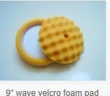 825132,9" wave velcro foam pad