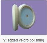 236006,9" edged velcro polishing  pad