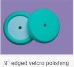 234004,9" edged velcro polishing  pad