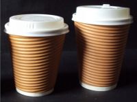12oz chot coffe drinking paper cups