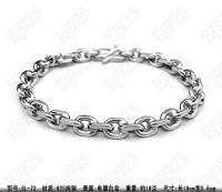 Fine Jewelry 925 Sterling Silver Men's Round-Link Bracelets