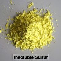 Insoluble sulfur ...