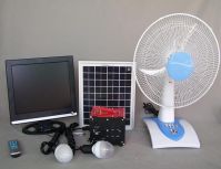 solar tv & lighitng portable system