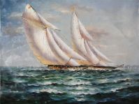 oil painting-sea