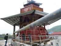 CaCO3 rotary kiln for active lime plant/ calcination production line