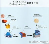complete sand product line / stone and sand making production line