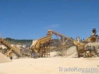 stone/sand production line / stone crushing machinery equipment produc