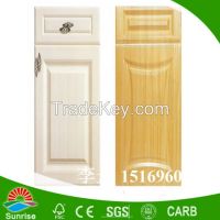 PVC blister doors for kitchen cabinets