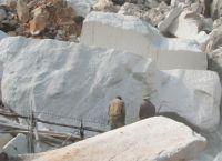 Pure White Marble Bock & Slabs