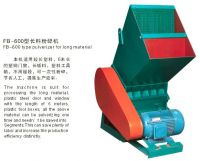 Wood , Plastic Pulverizers for long material