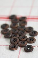 Vintage Style Natural Wooden Button Set