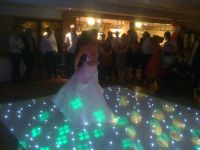 Portable underlit LED dancefloor