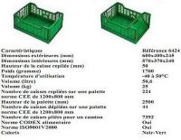 foldable plastic crates