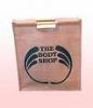 green shopping bags, printed close of your business name