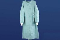 Disposable sterile surgical gown