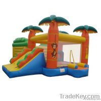 Tropical Jungle inflatable castle