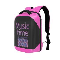 Intelligent billboard dynamic LED Screen Backpack fashion Advertisement Display
