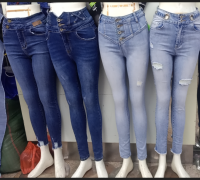 girls fashion Skinny Jeans with rips