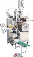 filter tea bag packing machine /inner and outer/thread and tag