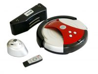 Robotic Vacuum Cleaner with Remote Controller and Auto-charging Base