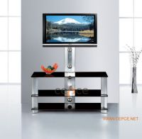 CEPCE GLASS PLASMA LCD TV STAND TV3317