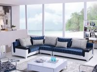 Top quality upholstered fabric and leather sofa of modern home furniture, factory offer
