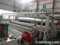 Geomembrane sheet line