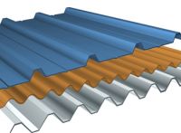 Corrugated steel sheet