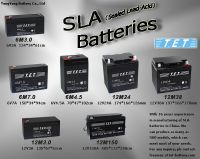 Sealed lead acid battery series