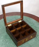 wooden tea box 069