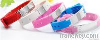 magnetic silicone rubber bracelet