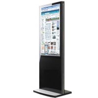 Interactive digital signage kiosk for advertising and information