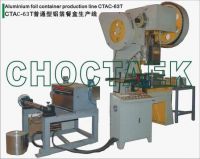 Aluminum food container production line CTAC-63T