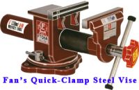 Fan'S Quick-(Steel Clamping Bench Vise)